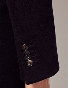 Navy Italian Wool Coat - 1913 Collection-preview6