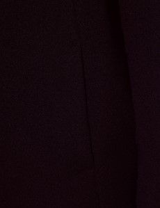 Navy Single Breasted Wool Overcoat-preview4