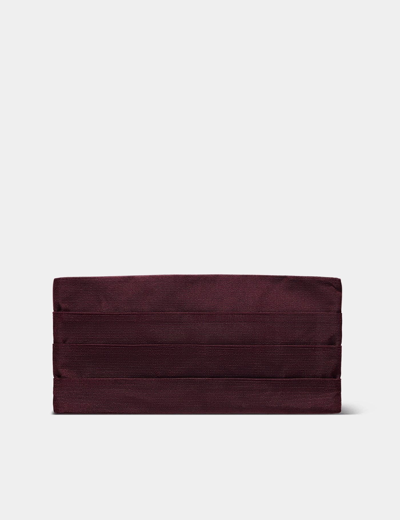 Oxblood Grosgrain 1913 Cummerbund