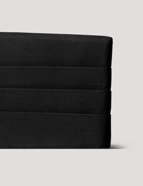Black Repp Silk Cummerbund-preview