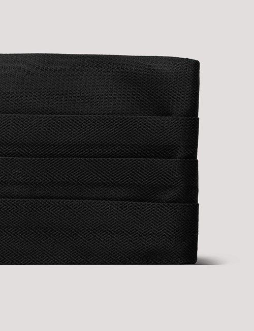 Black Spun Silk Cummerbund-preview
