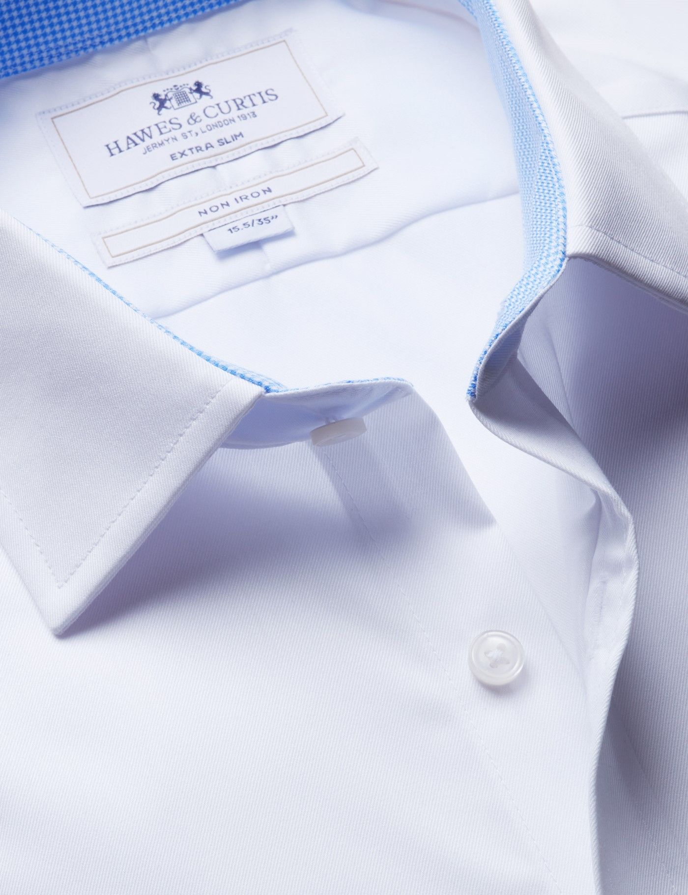 men's extra slim fit white dress shirt The Black Tux Cotton Dress Shirt-Extra Slim In White