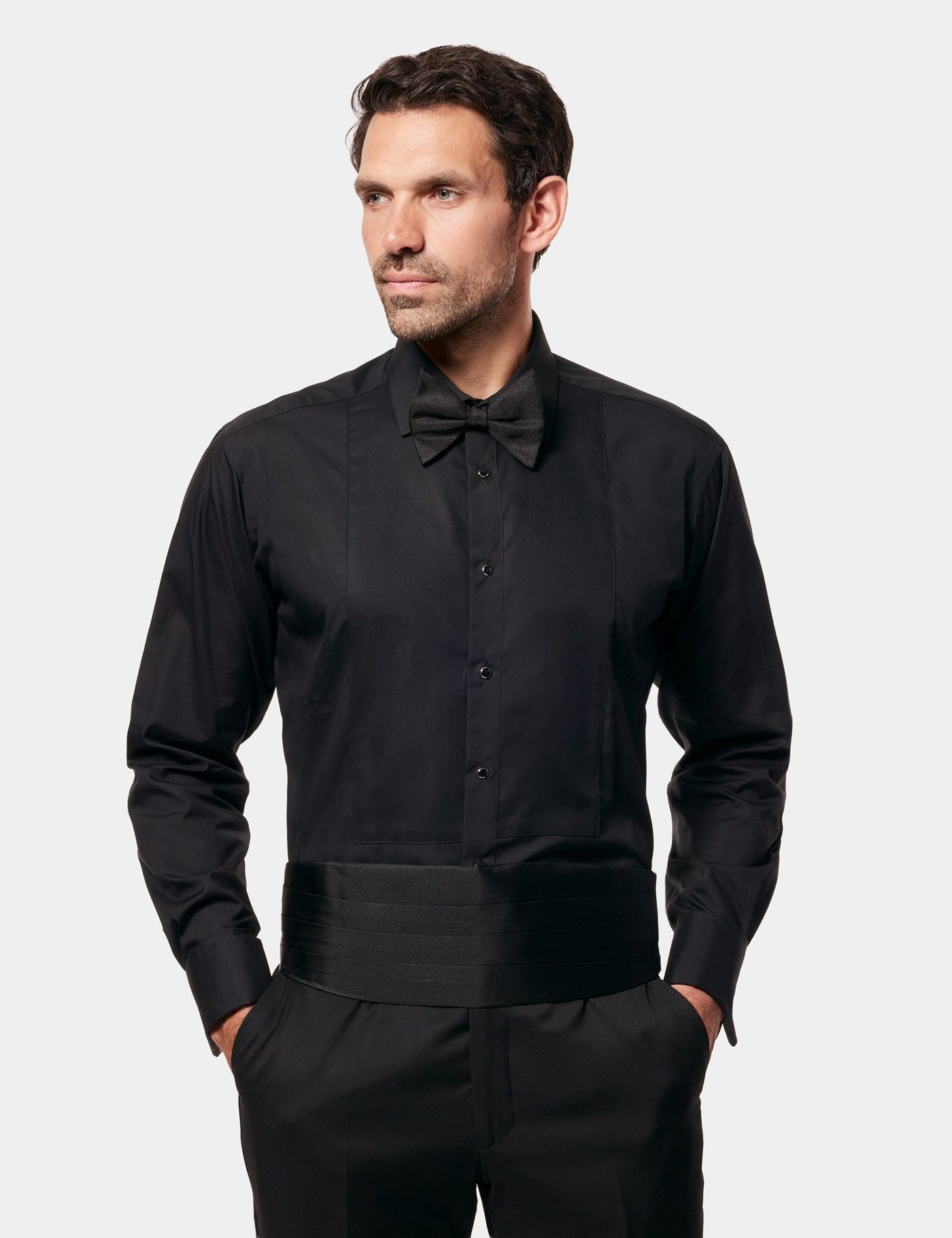 Tuxedo Dress Shirts for Men | Hawes & Curtis