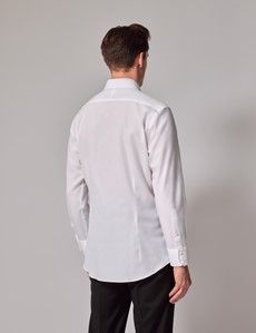 Extra Slim White Poplin Shirt - 110th Anniversary