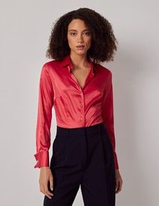 Fitted Red Shirt