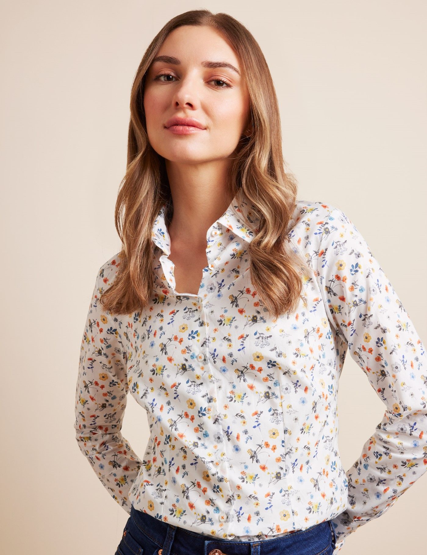 Women's Fitted Shirts - Blue Label Collection | Hawes & Curtis