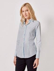 Fitted Light Blue Shirt