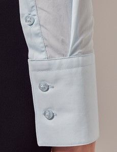 Fitted Light Blue Shirt