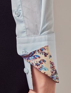 Fitted Light Blue Shirt