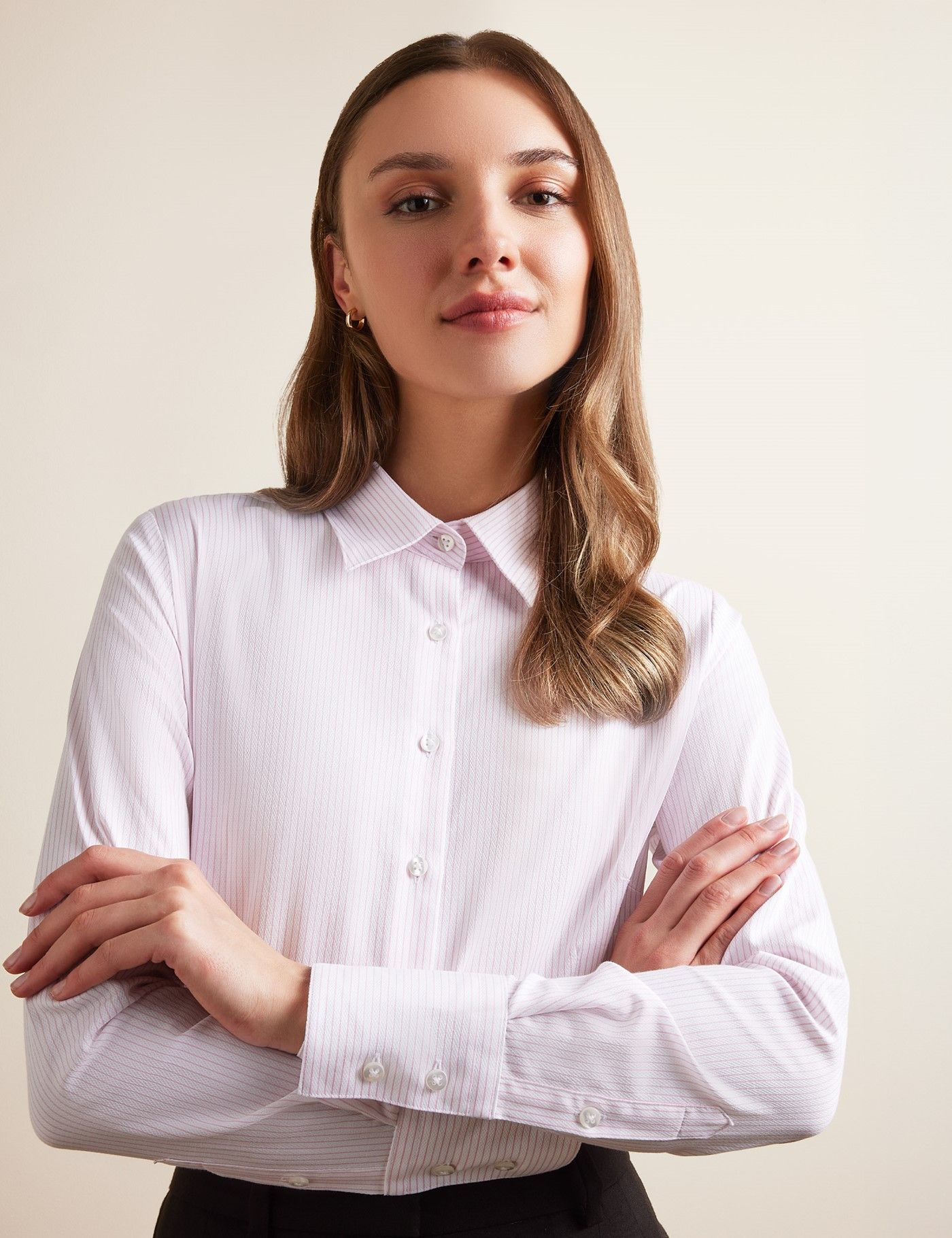 Women's Work Dress Shirts & Blouses | Hawes & Curtis Women's Work Dress Shirts & Blouses | Hawes & Curtis