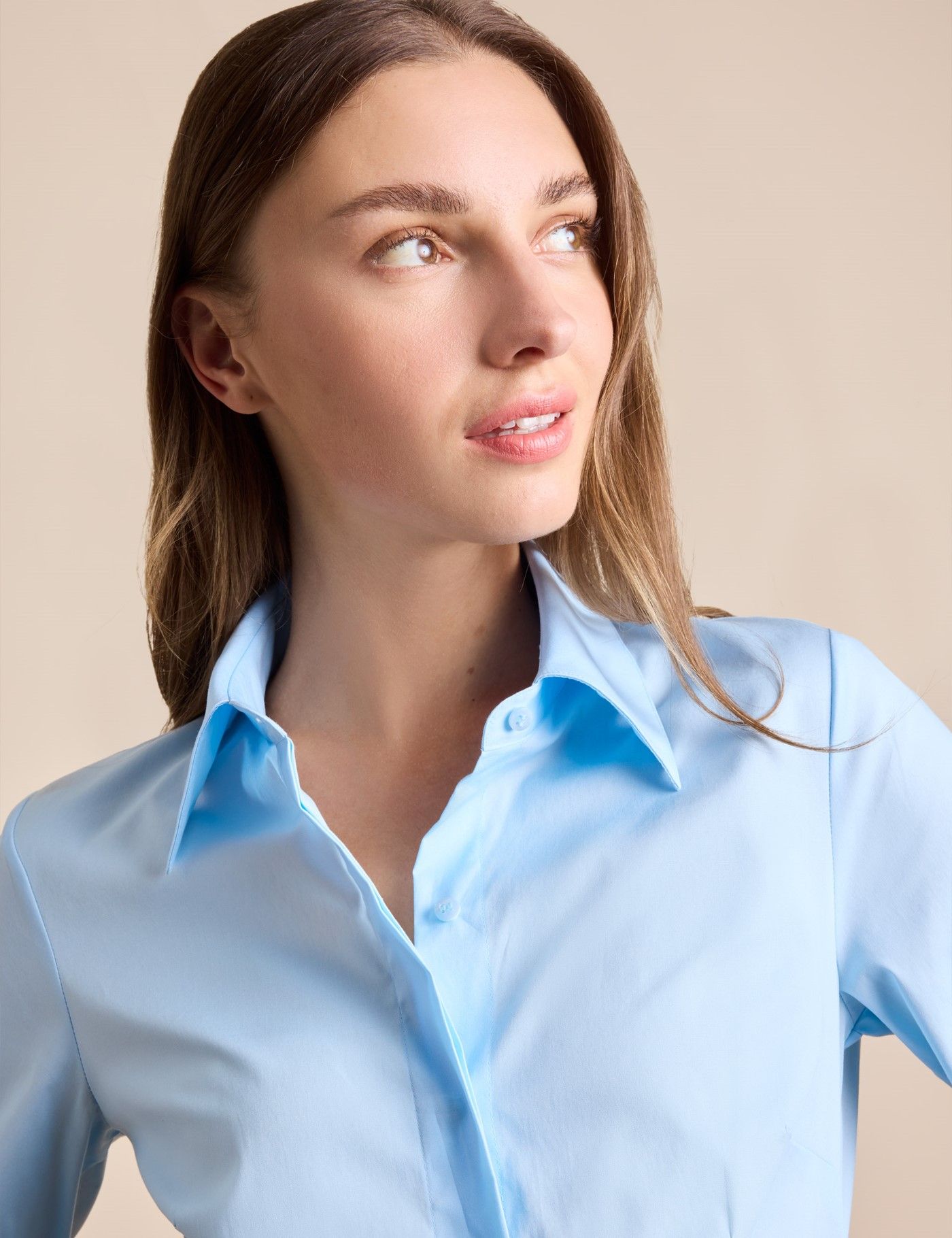 blue dress shirt for ladies All American Clothing Co