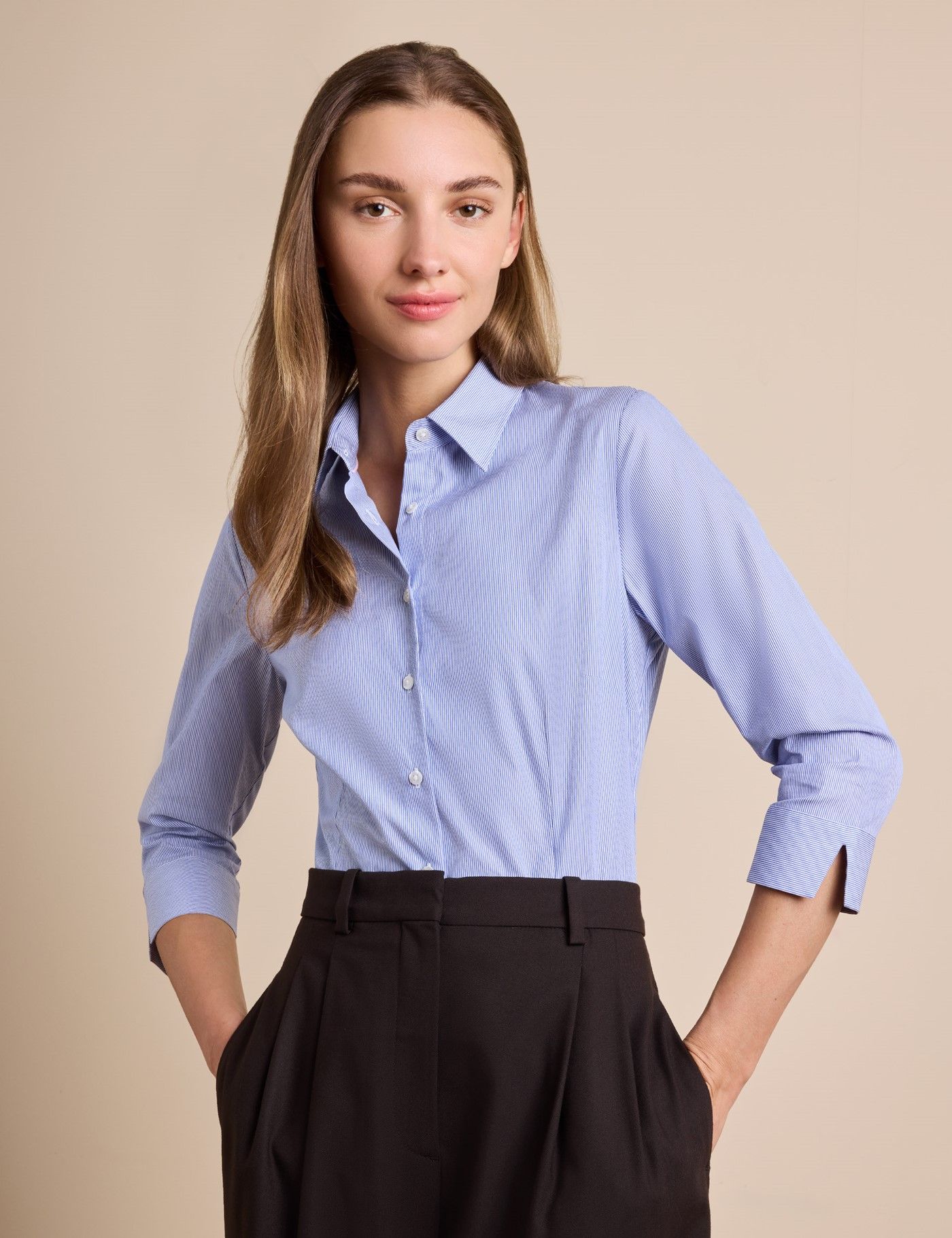 women's slim fit dress shirts Classic DPYP Dress Pant Yoga Pant