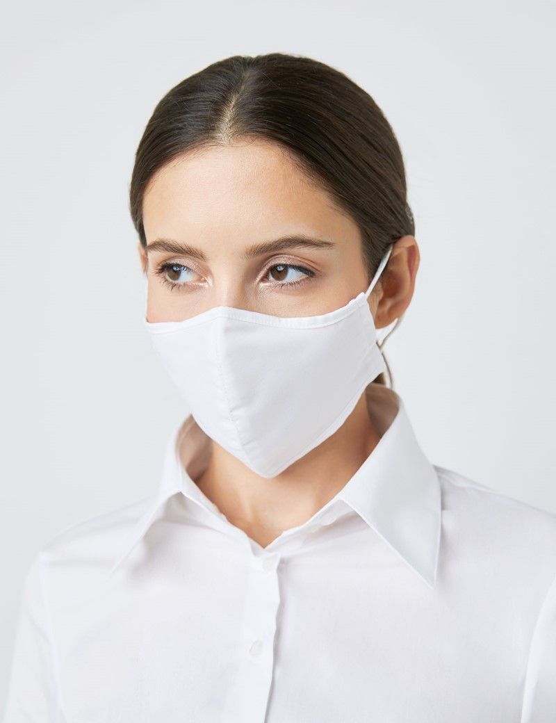 100 Cotton Face Mask with Antimicrobial Finish and Triple layered