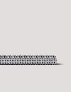 Silver Textured Tie Clip-preview1
