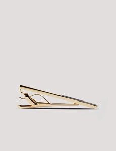 Gold Tie Clip - Black Onyx Detail-preview4