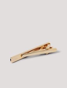 Gold Tie Clip - Black Onyx Detail-preview2