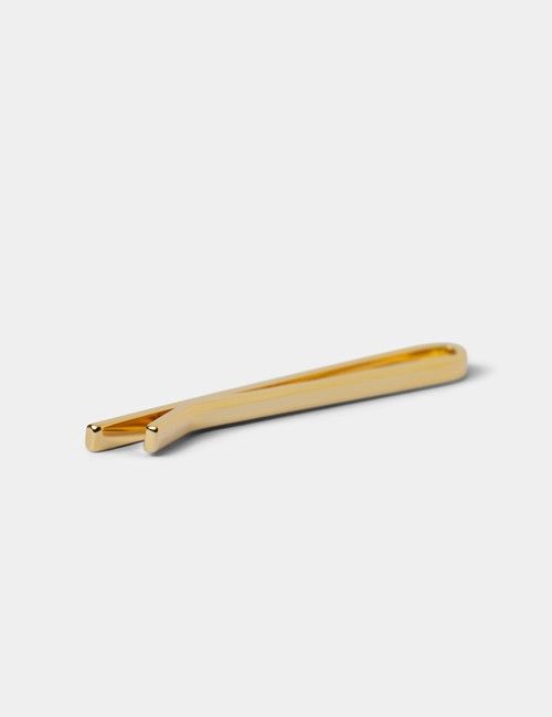 Gold Polished Tie Bar