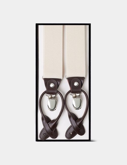 2 in 1 Adjustable Cream Braces
