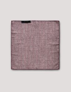 Rose Pink Paisley Italian Silk Pocket Square - 1913 Collection-preview2