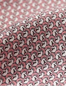 Pink Penguin 1913 Pocket Square