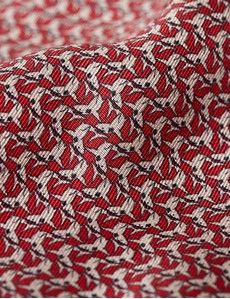 Red Shark 1913 Pocket Square