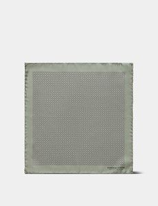 Mint Chain 1913 Pocket Square