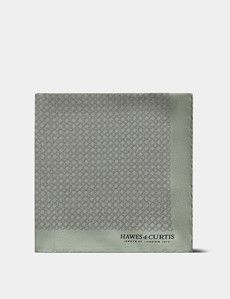 Mint Chain 1913 Pocket Square