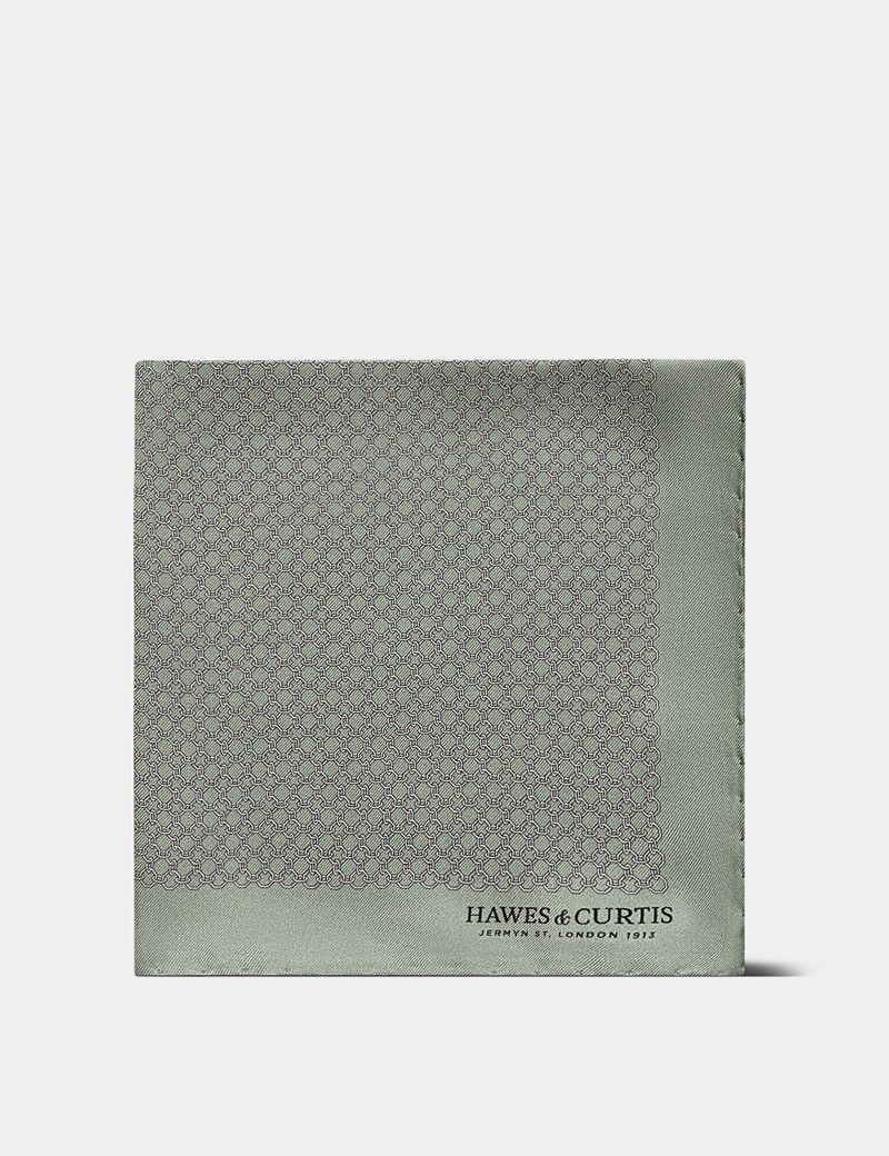 Mint Chain 1913 Pocket Square