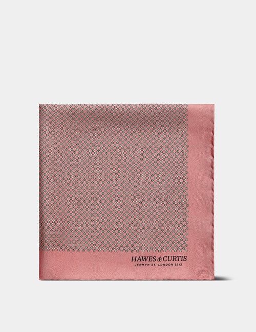 Pink Geo 1913 Tie