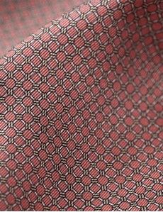 Pink Geo 1913 Pocket Square
