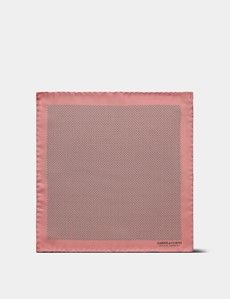 Pink Geo 1913 Pocket Square