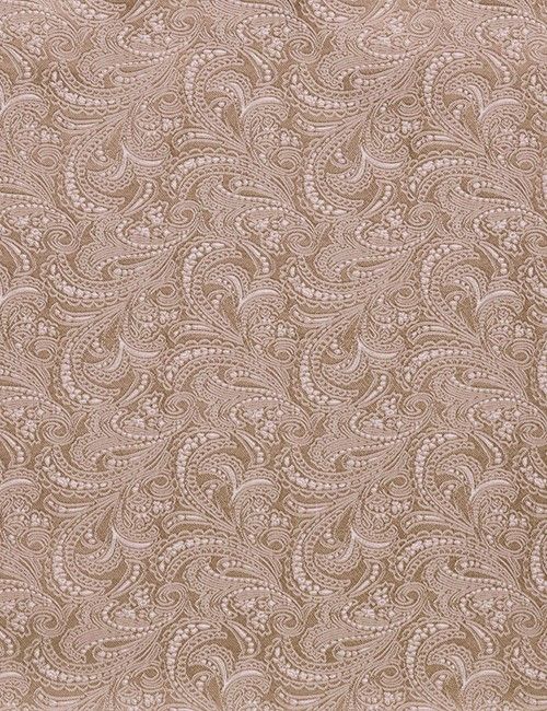 Champagne Paisley Handkerchief - 100% Silk-preview