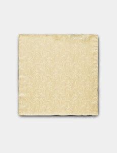Yellow Paisley Handkerchief