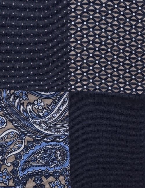 Camel 4 Way Silk Handkerchief-preview