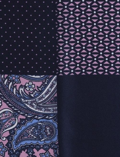 Pink 4 Way Silk Handkerchief-preview