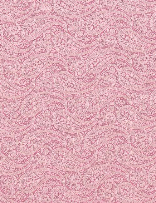 Pink Paisley Handkerchief - 100% Silk-preview