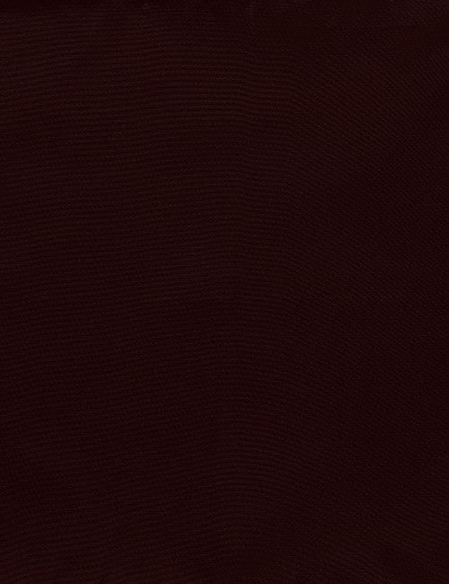 Burgundy Plain Repp Pocket Square - 100% Silk-preview