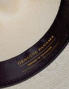 Ecru Panama Hat