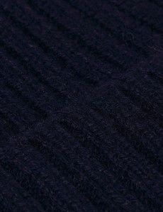 Navy Ribbed 1913 Beanie
