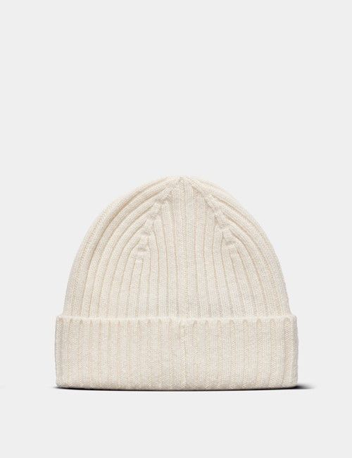 Cream Ribbed 1913 Socks