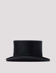Christy’s Black Melusine Fur Felt Top Hat-preview6
