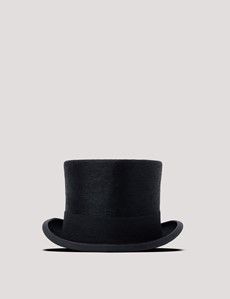 Christy’s Black Melusine Fur Felt Top Hat-preview2