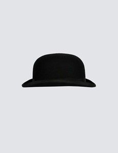 Black Bowler Hat