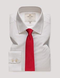 Fitted Slim White Shirt-preview2