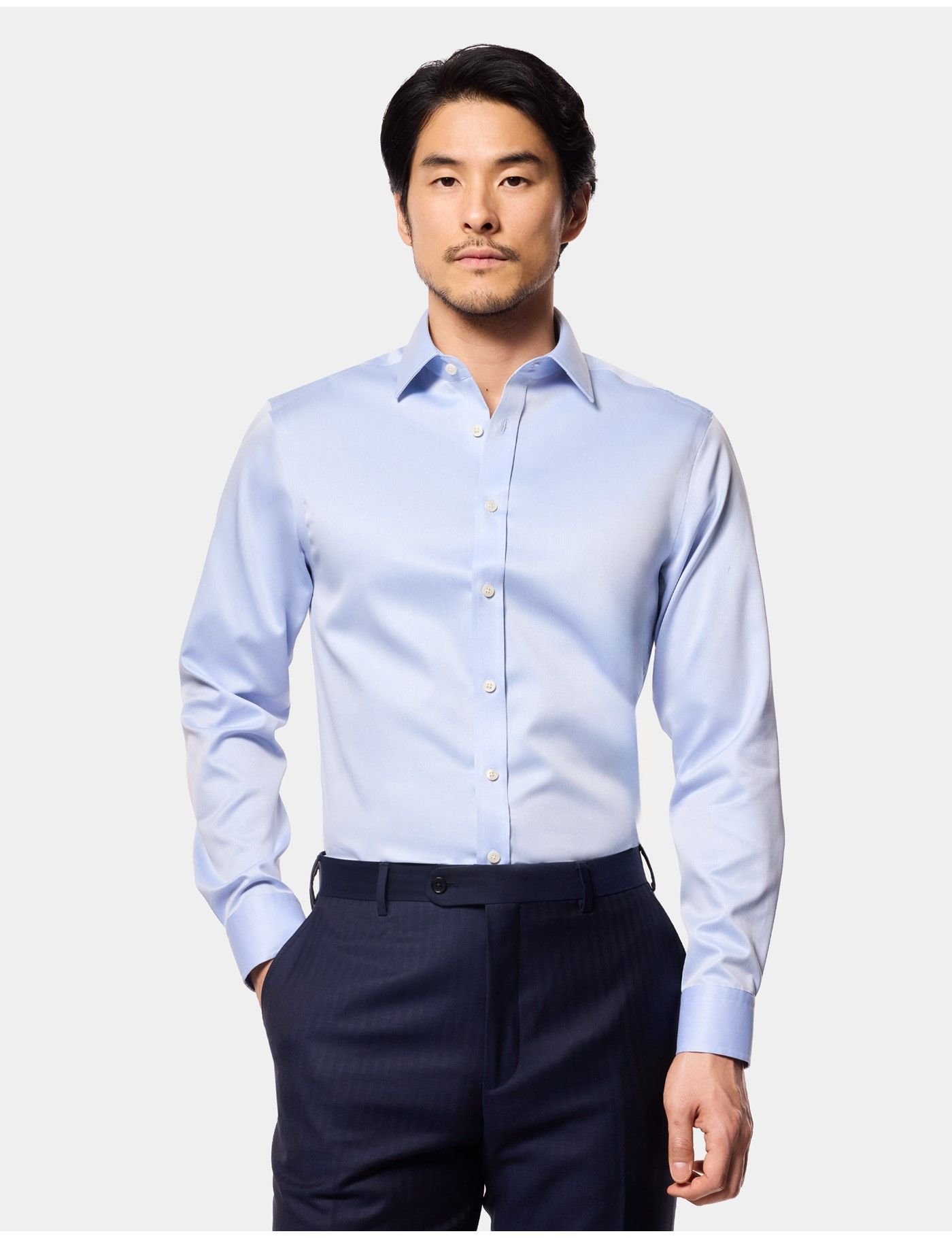 Men's Fitted Slim Shirts | Smart - Casual - Designer Shirts | Hawes ...