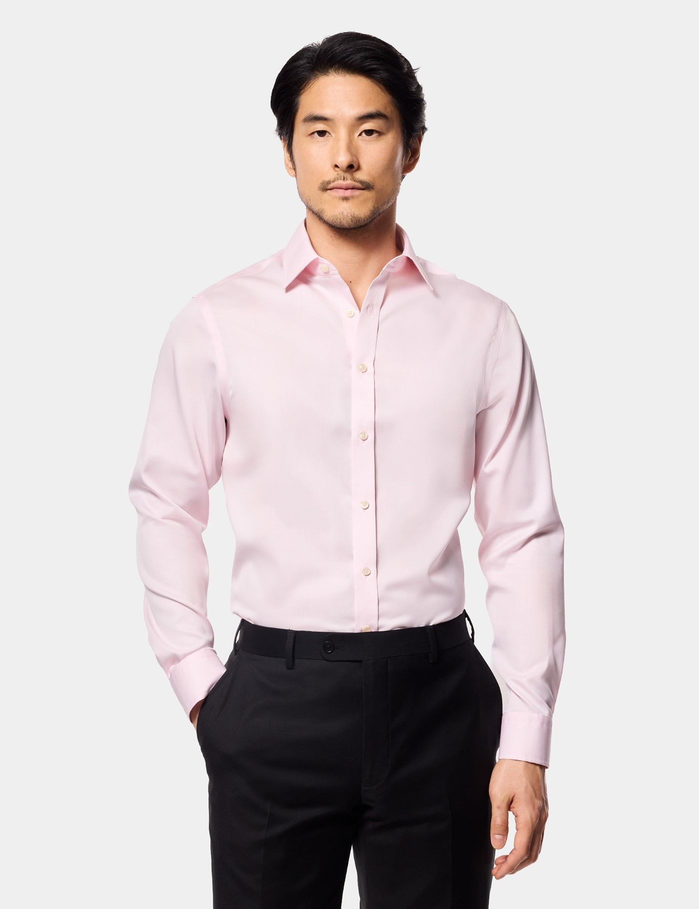 men's slim fit orange dress shirt Romeo Sport Poplin Stretch Man Shirt Orange – 7 Camicie main image 0