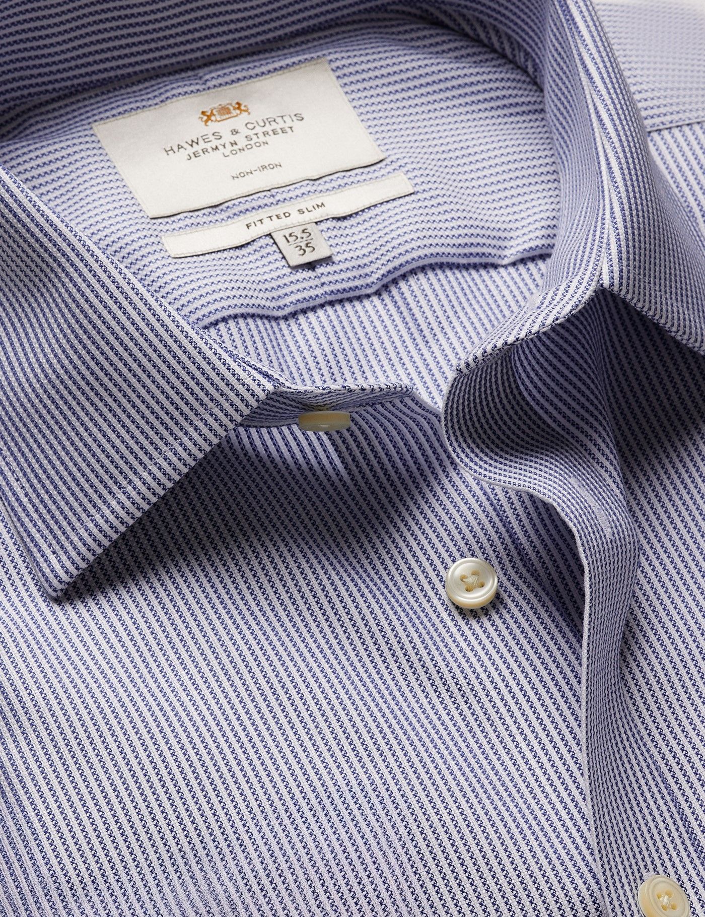 Men's Fitted Slim Shirts | Smart - Casual - Designer Shirts | Hawes ...