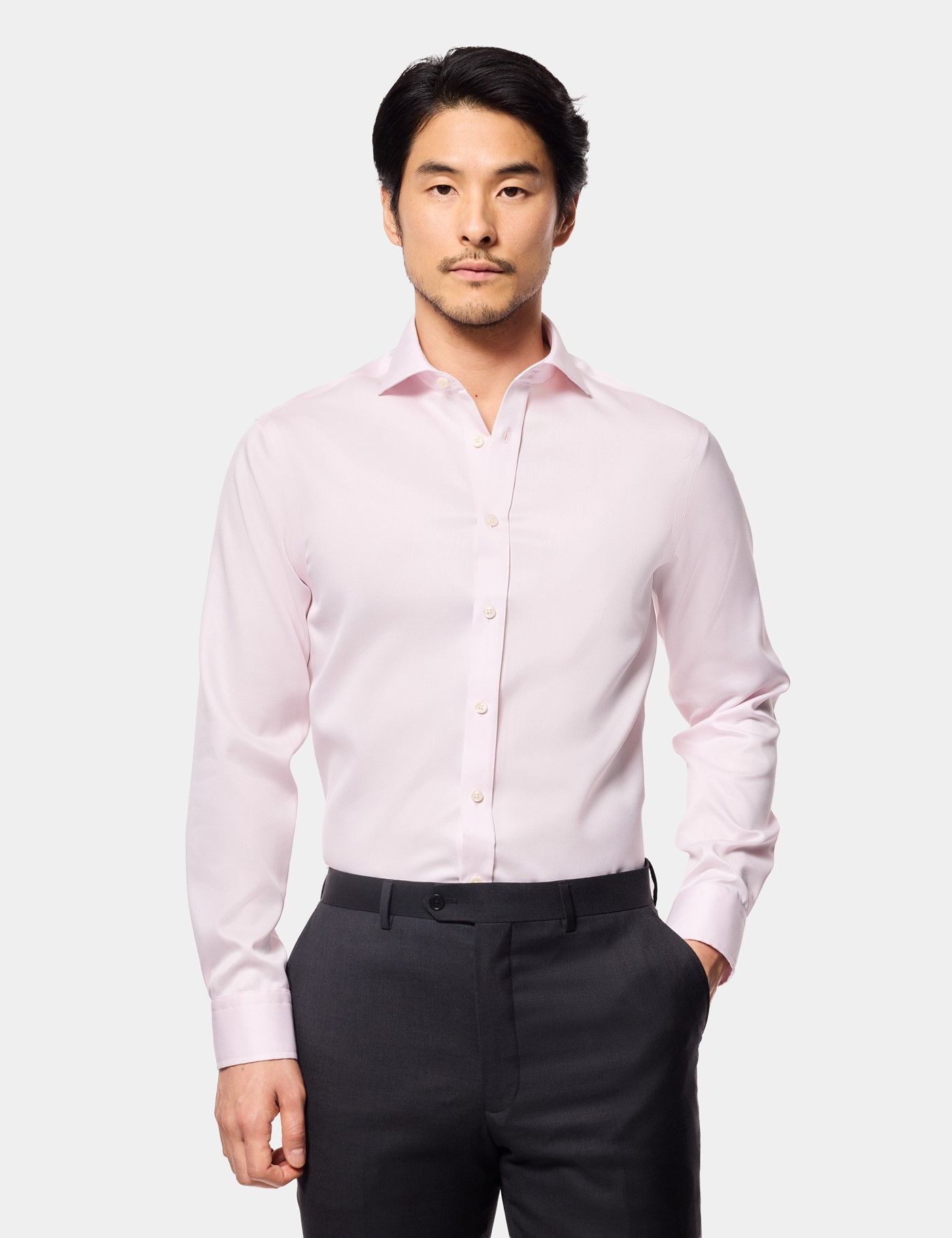 green emerald velvet dress FINAL SALE - Performance Dress Shirt - Trim Fit main image 1
