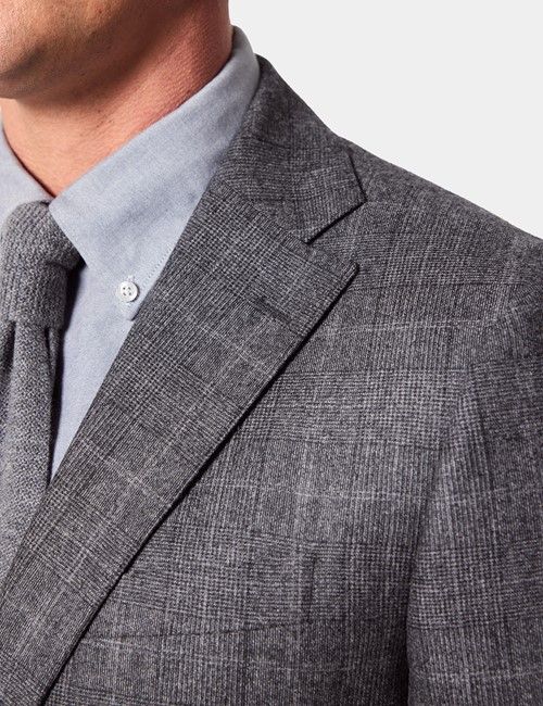 Slim Fit Grey Check 1913 Suit Trousers