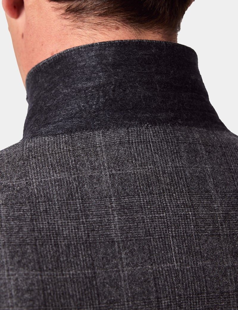 Slim Fit Grey Check 1913 Suit Jacket thumbnail 6